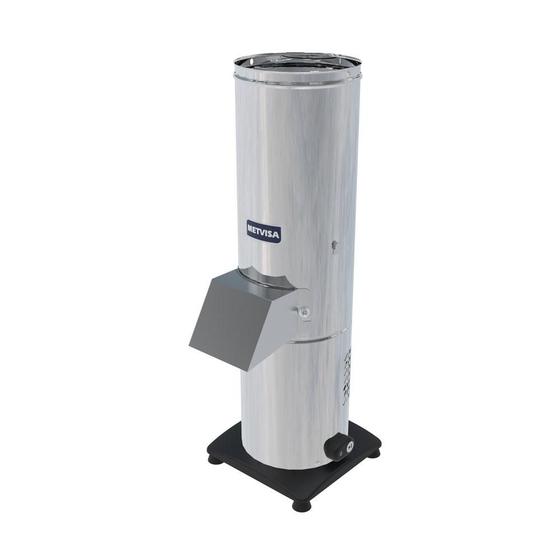 Imagem de Moinho de Pão Para Farinha de Rosca Com Labirinto 1/2 CV 80kg/h MP 220V - Metvisa