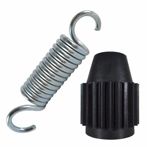 Imagem de Mola Jump Reforçada 8 cm Kit 100 unidades + 30 Pezinhos Sapata Jump