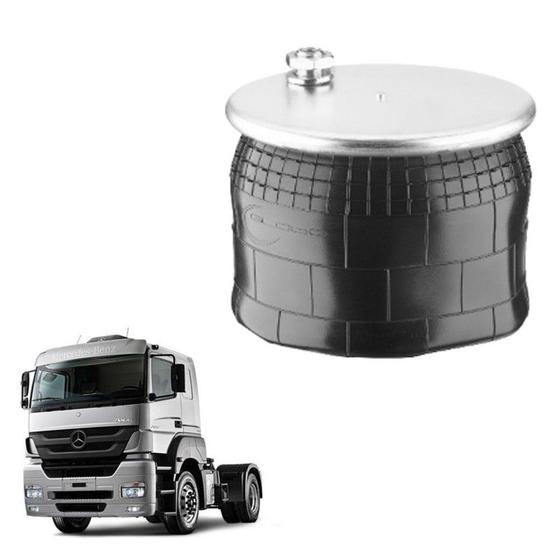 Imagem de Mola Pneumatica Eixo Mb Axor Actros Sem Sensor Sem Base
