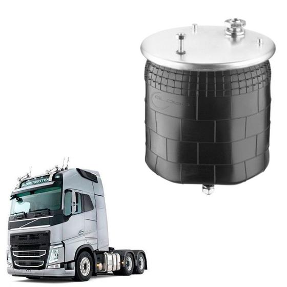 Imagem de Mola Pneumatica Eixo Volvo Fh 2020 2021 2022 Maior 275mm