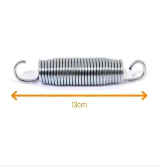 Molas para Cama Elástica Kit c/ 70 Peças 13cm - Ajna Molas Imagem de Molas para Cama Elástica Kit c/ 70 Peças 13cm