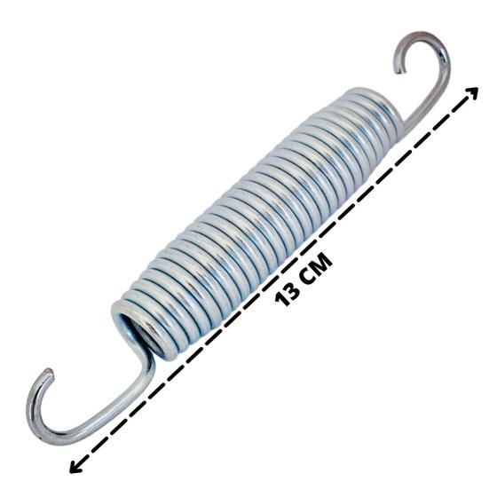 Imagem de Molas Para Cama Elástica Kit Com 200 Peças Tamanho 13 Cm 13cm