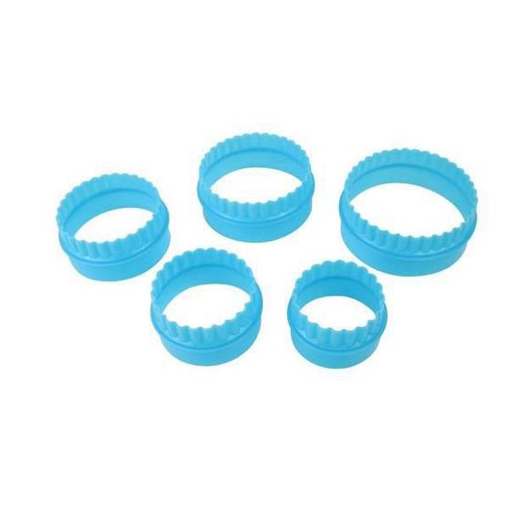 Molde Cortador Redondo Babado Pasta Americana Biscuit YDH Cortador