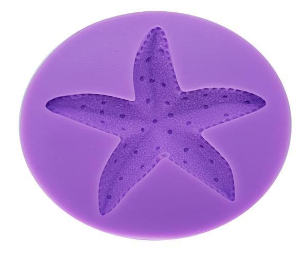 Molde de Estrela do Mar Pasta Artesanato Prime Chef Molde e