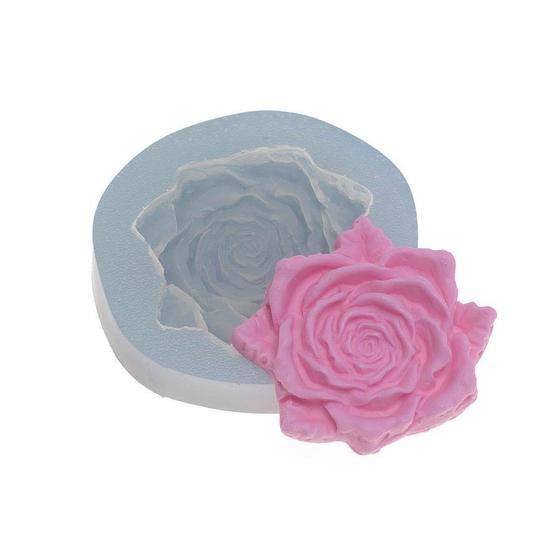 Imagem de Molde De Silicone 363 - Rosa Aspen - Flor - Flexarte