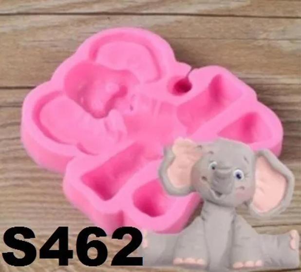 Imagem de Molde De Silicone 3d Elefante Safari S462