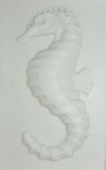 Imagem de Molde De Silicone Cavalo Marinho Para Confeitaria E Biscuit.