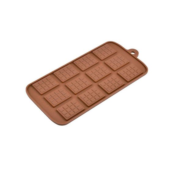 Imagem de Molde de Silicone com Formato de Mini Barra de Chocolate -  SilverChef