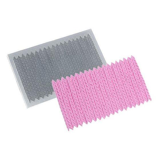 Imagem de Molde de Silicone Crochê Zig-Zag Ref. 355 Flexarte