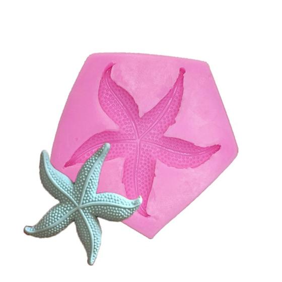 Imagem de Molde de silicone estrela do mar , resina, confeitaria, biscuit molds planet