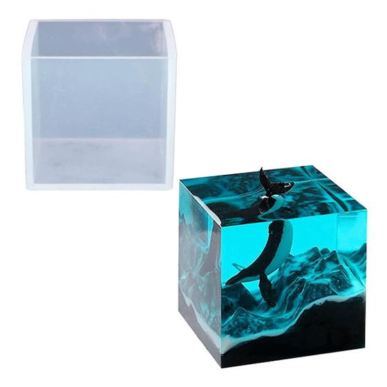 Molde De Silicone Formato Cubo Eternização Super Xg Menor preço em Molde De Silicone Formato Cubo Eternização Super Xg