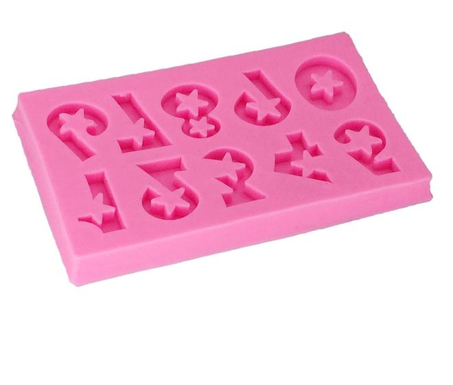 Imagem de Molde de silicone números para decorar f426