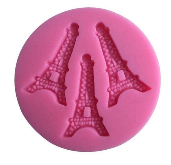 Imagem de Molde de silicone paris torre para decorar f171