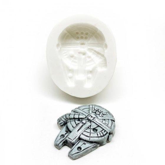 Imagem de Molde de Silicone Star Wars - Nave Millennium Falcon