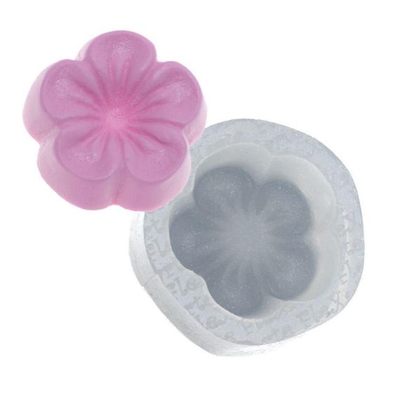 Imagem de Molde de Silicone Trio de Florzinhas Ayala Ref. 516 Flexarte