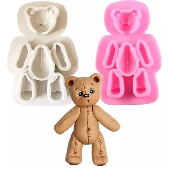 Imagem de Molde de silicone urso montar grande rb1250