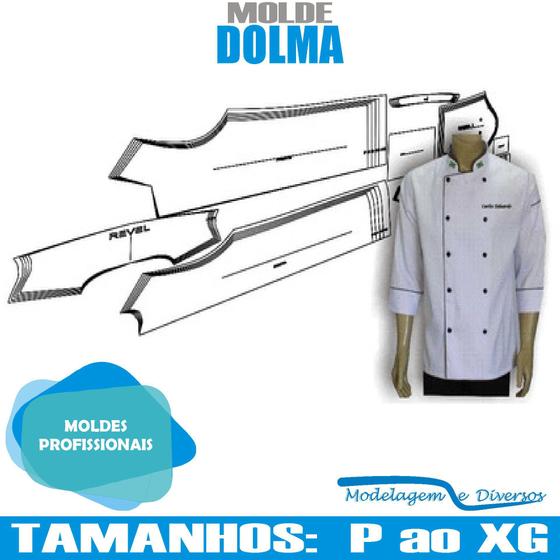 Imagem de Molde Dolma, Modelagem&Diversos, Tamanhos P Ao Extg