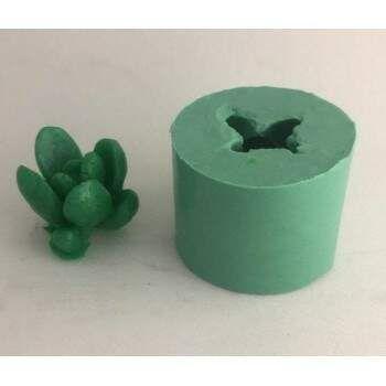 Imagem de Molde Forma Silicone Sabonete Suculenta Mini Jade