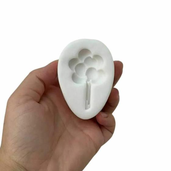 Imagem de Molde Silicone Cacho de Balões - Bexigas