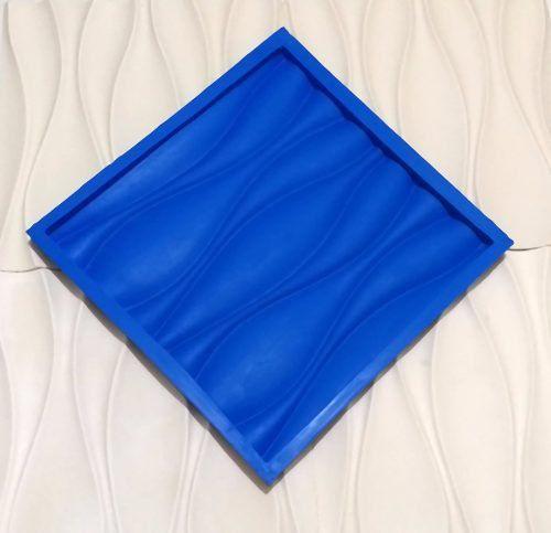 Molde Silicone Gesso 3D Ondulado - Dunas Menor preço em Molde Silicone Gesso 3D Ondulado - Dunas