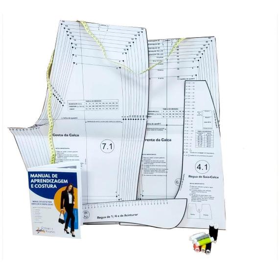 Imagem de Moldelagem Para Tecido Plano - Impressos - Fem, Masc E Inf