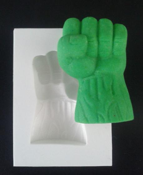 Imagem de Moldes De Silicone Mão Do Hulk Para Confeitaria E Biscuit