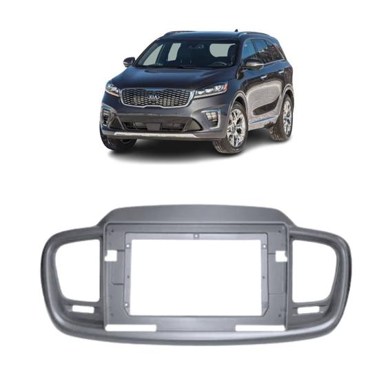 Imagem de Moldura 10" polegadas kia sorento 2015/19 cinza