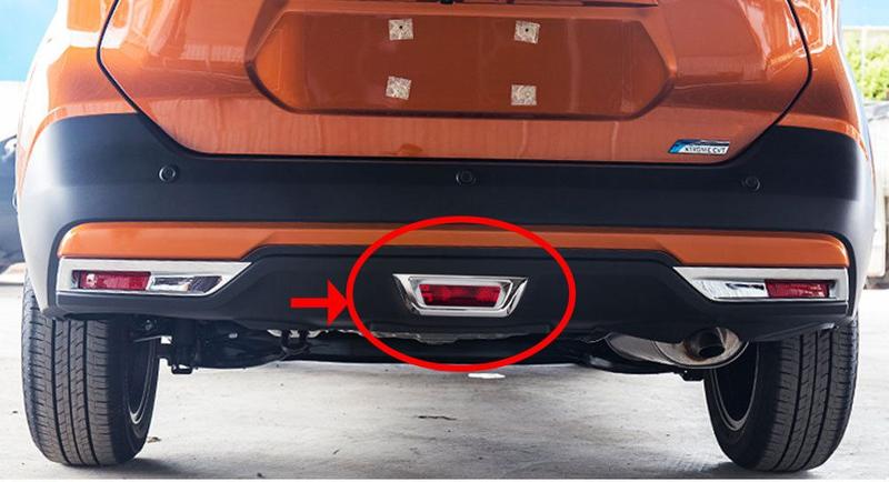 Moldura Aplique Cromado luz de Neblina Nissan kicks Menor preço em Moldura Aplique Cromado luz de Neblina Nissan kicks