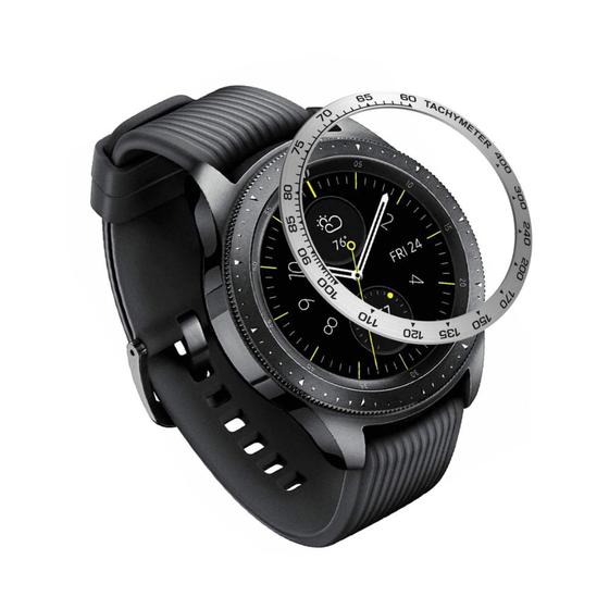 Moldura Aro Bisel compativel com Samsung Galaxy Watch 42mm e Samsung Gear Sport Smr600