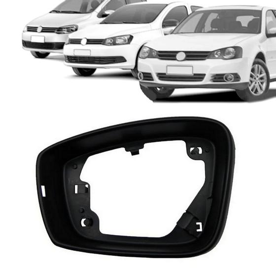 Imagem de Moldura Aro Retrovisor GOL G6 FOX UP COM FURO MOTORISTA 43080MFLE