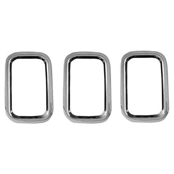 Moldura Auxiliar Grade Dianteira Para Fiat Novo Uno 2010 a 2017 Cromado Menor preço em Moldura Auxiliar Grade Dianteira Para Fiat Novo Uno 2010 a 2017 Cromado