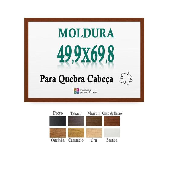 Imagem de Moldura Chão De Barro 49,9X69,8 Para Quebra Cabeça Pcs Petg