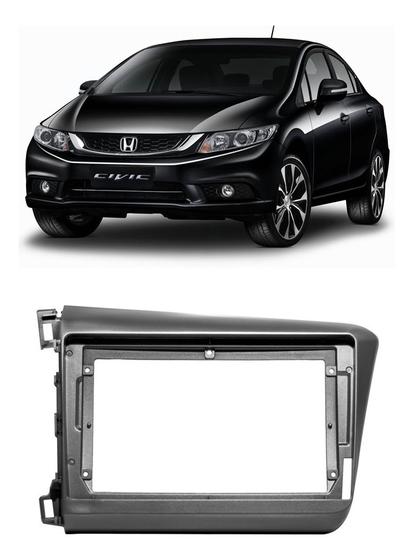 Imagem de Moldura Expex Honda Civic 2012-2015 9 Polegadas - Grafite EPX9HO004