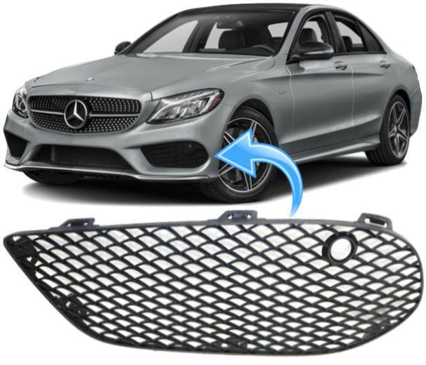 Imagem de Moldura Externa do Parachoque Mercedes Benz C250 2.0 Turbo Sport de 2014 À 2018 - Esquerdo