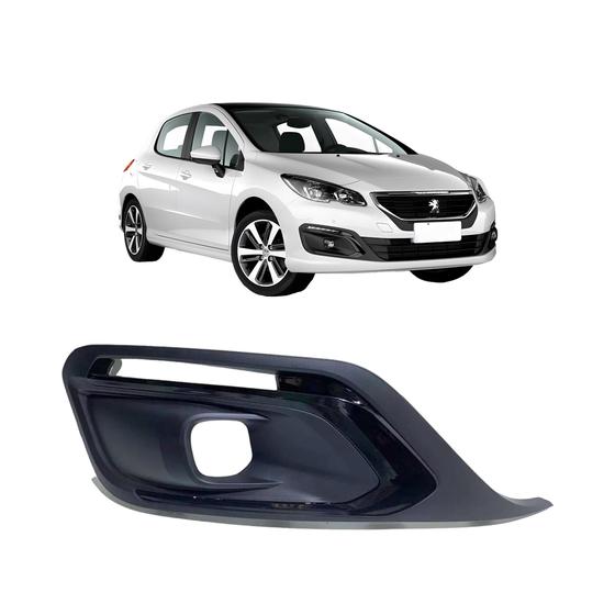 Imagem de Moldura farol de milha peugeot 308 2016 a 2019  direito