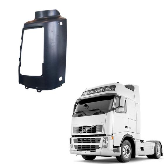 Imagem de Moldura Farol Volvo Fh 2005 2006 2007 2008 2009 Lad Esquerdo