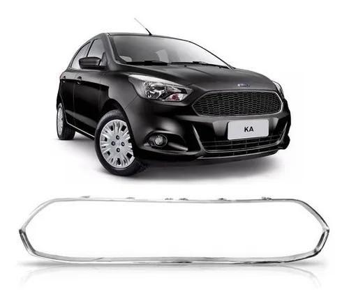 Imagem de Moldura Grade Central Ford Ka 2016 2017 2018 Cromado