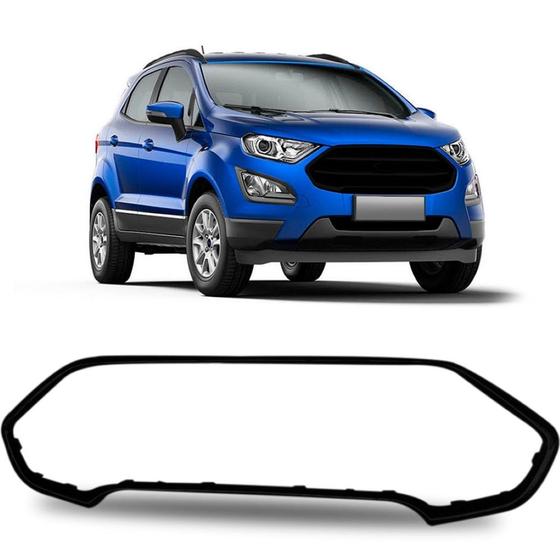 Imagem de Moldura Grade Radiador Ecosport 2017 2018 2019 Preto