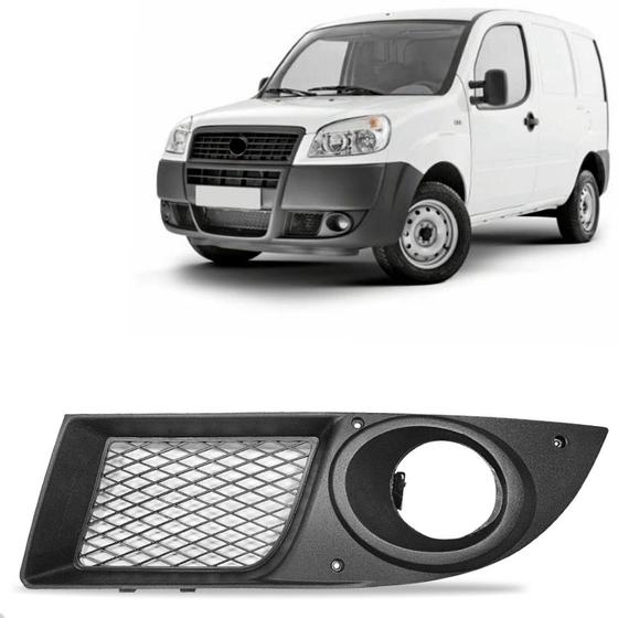 Imagem de Moldura Milha para Fiat Doblo 2009 A 2013 C/ Furo