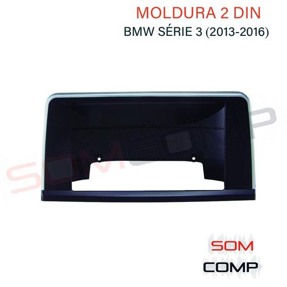 Imagem de Moldura Multimidia 2din Bmw Série 3 (2013/2016) 