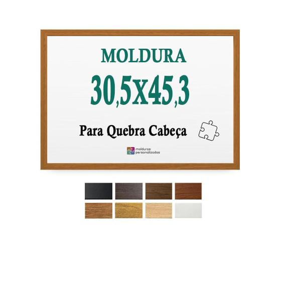 Imagem de Moldura Oncinha 30,5X45,3 Para Quebra Cabeça 500 Pçs + Petg