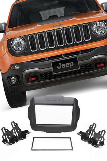 Imagem de Moldura Painel Dvd 2din Multimidia Jeep Renegade - Diadema