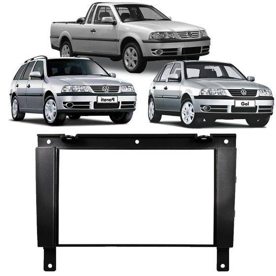 Imagem de Moldura Painel Gol G3 00 01 02 03 04 05 DVD MP5 para Multimidia