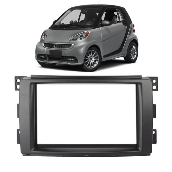 Imagem de Moldura Painel para Central Multimidia 7 Pol Smart Fortwo 2009 e 2010 