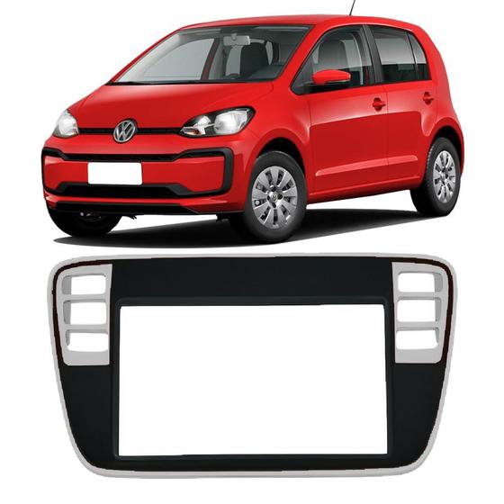 Imagem de Moldura Painel para Central Multimidia 7 Pol Volkswagen Up 14 15 16 17 MP5