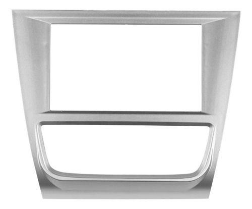 Imagem de Moldura para central multimidia mp5 gol g6 voyage g6 saveiro g6 2 din preta ou prata