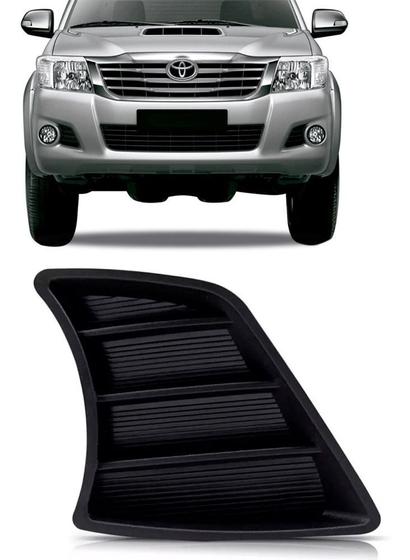 Imagem de Moldura parachoque dianteiro hilux 2012 2013 2014