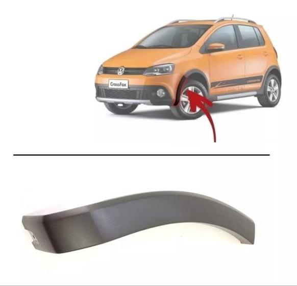 Imagem de Moldura Parachoque Dianteiro Volkswagen Crossfox 2010 2011 2012 2013 2014 Lado Esquerdo