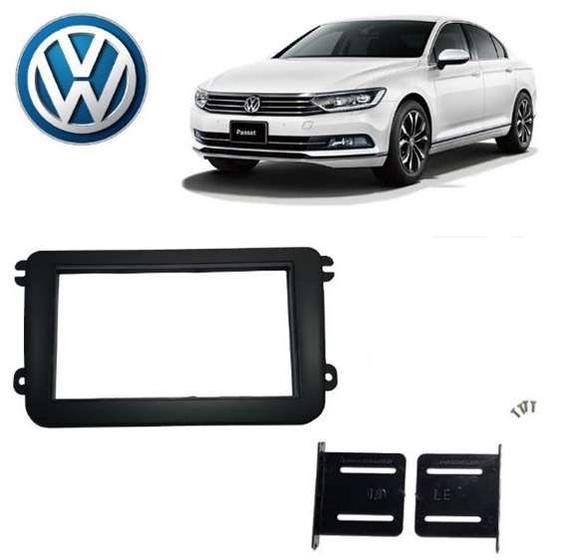 Imagem de Moldura Passat Comfortline 2016 Blackpiano 2 Din