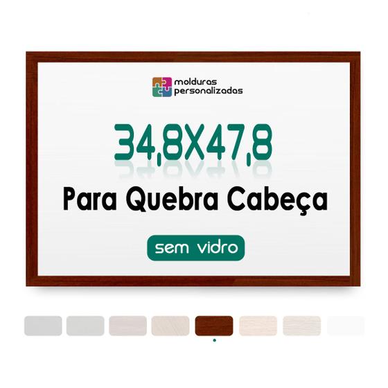 Imagem de Moldura Quebra Cabeça 47,8 X 34,8 Imagem Arte